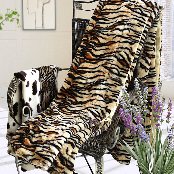 [animal Tiger] Micro Mink Throw Blanket (50 By 70 Inches)