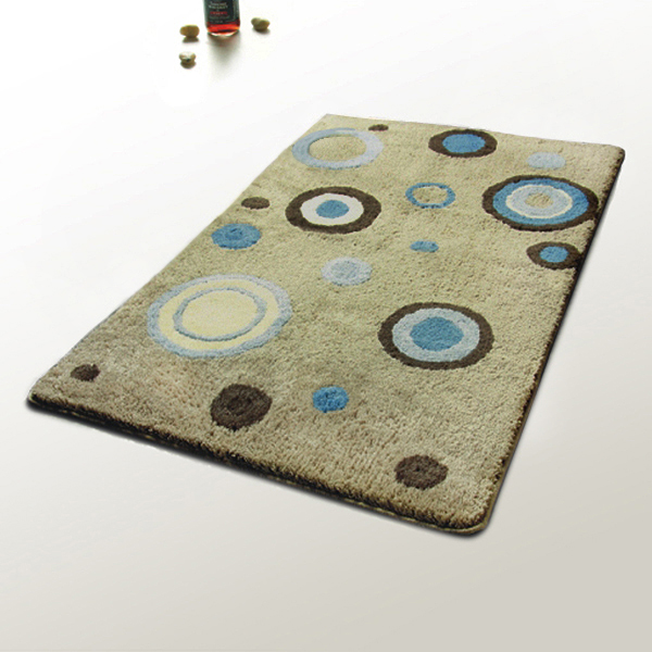 [blue Polka Dots] Modern Area Rugs (39.4 By 59.1 Inches)