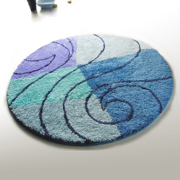 [blue Swing] Round Rugs (35.4 By 35.4 Inches)