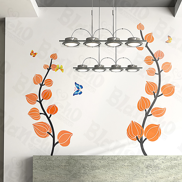 Autumn Leaves - Medium Wall Decals Stickers Appliques Home Decor