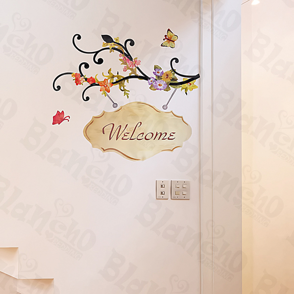 Welcome - Large Wall Decals Stickers Appliques Home Decor
