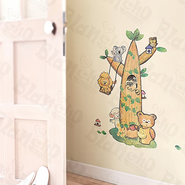 Animal Tree Friends - Large Wall Decals Stickers Appliques Home Decor