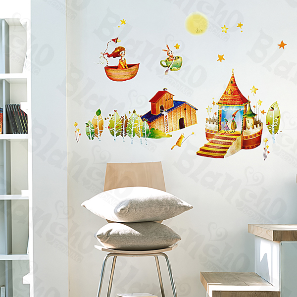 Fantastic Land - Medium Wall Decals Stickers Appliques Home Decor