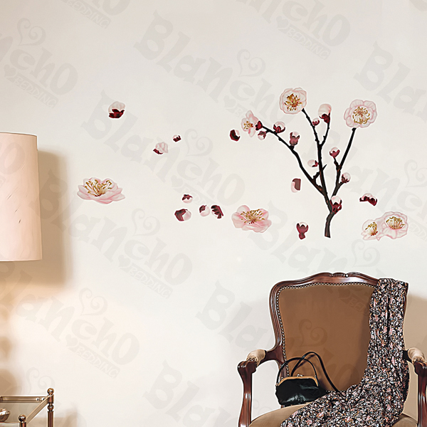 Plum Blossom - Medium Wall Decals Stickers Appliques Home Decor